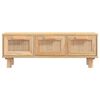 vidaXL Coffee Table Brown 80x40x30 cm Engineered Wood&Solid Wood Pine