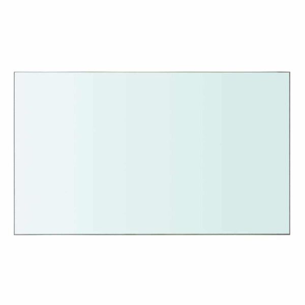 vidaXL Shelves 2 pcs Panel Glass Clear 50x30 cm