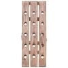 vidaXL Wine Rack for 15 Bottles 26x50x70 cm Solid Mahogany Wood