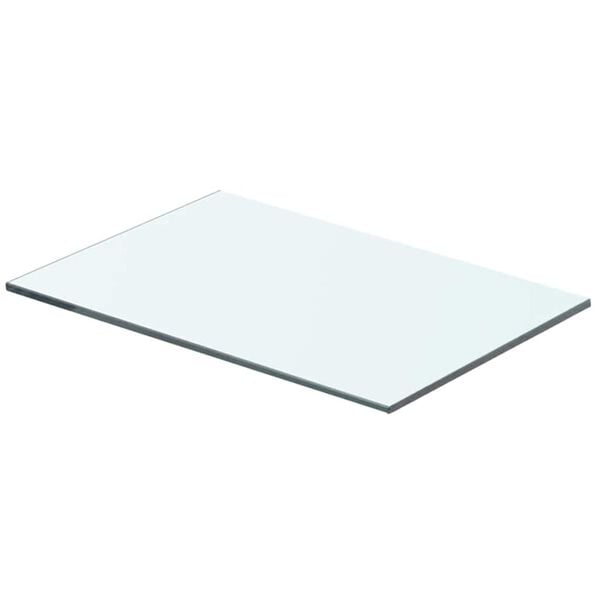vidaXL Shelves 2 pcs Panel Glass Clear 40x20 cm