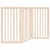vidaXL Dog Gate Foldable 3 Panels 150 cm Poplar Wood