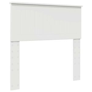 vidaXL Headboard with Headboard White 90 cm Engineered wood