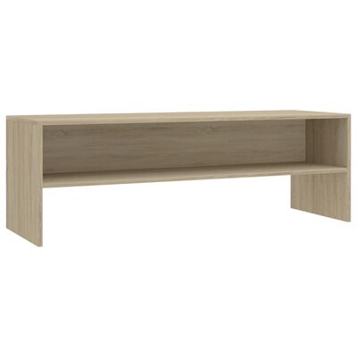 vidaXL TV Cabinet Sonoma Oak 120x40x40 cm Engineered Wood