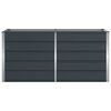 vidaXL Planter Anthracite 160 x 80 x 75 cm Steel
