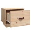 vidaXL Bedside Cabinets 2 pcs 40x34x35 cm Solid Wood Pine