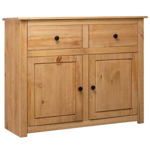 vidaXL Sideboard | Natural wood | Solid pine wood | Large | Sideboard