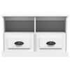 vidaXL TV Cabinet White 80x35x50 cm Engineered Wood