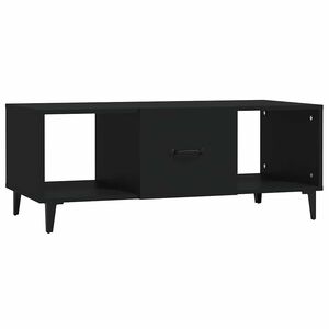 vidaXL Coffee Table | Black | Engineered Wood | Standard | Coffee Table