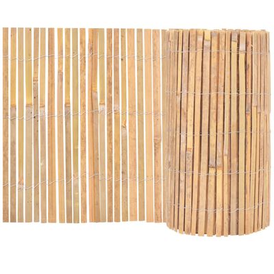 vidaXL Bamboo Fence 1000x50 cm
