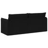 vidaXL Sofa Black 196 x 82 x 85 cm Fabric