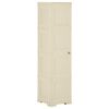 vidaXL Plastic Cabinet 40x43x164 cm Wood Design Angora White