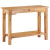 vidaXL Console Table 100x40x76 cm Solid Acacia Wood