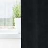vidaXL Blackout Curtains 2 pcs Black 140 x 245 cm Velvet
