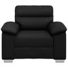 vidaXL Sofa Chair&nbsp;Black 100x81x84 cm Faux Leather