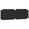vidaXL Headboard Cushion "Zadar" Black 152 cm Queen Faux Leather