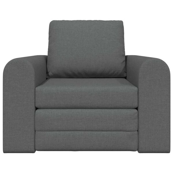 vidaXL Sofa Bed Dark Grey 98 x 71 x 83 cm Fabric