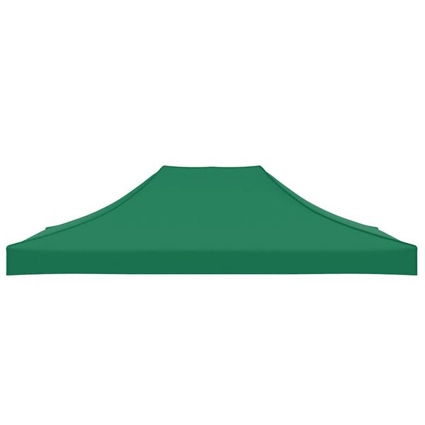 vidaXL Party Tent Roof 4.5x3 m Green 270 g/m²