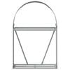 vidaXL Log Holder Anthracite 80x45x120 cm Galvanised Steel