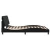 vidaXL Bed Frame without Mattress Black 152x203 cm Queen Velvet