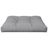 vidaXL Pallet Cushion Grey 80x80x12 cm Fabric