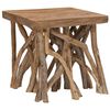 vidaXL Log Coffee Table 40x40x40 cm Mixed Recycled Wood