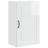 vidaXL Kitchen Cabinet Kalmar High Gloss White 50 x 31 x 80 cm