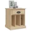 vidaXL Bedside Cabinets 2 pcs Sonoma Oak 43x36x50 cm