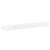 vidaXL Wall Shelves 2 pcs High Gloss White 40x9x3 cm