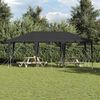 vidaXL Party Tent Anthracite 600 x 400 x 266 cm Polyethylene and Steel