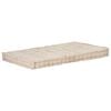vidaXL Pallet Floor Cushion Cotton 120x80x10 cm Beige
