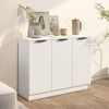 vidaXL Sideboard White 90.5x30x70 cm Engineered Wood