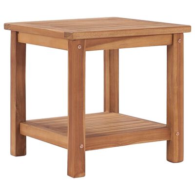 Vidaxl Coffee Table 45x45x45 Cm Solid, Rockwood Outdoor Furniture