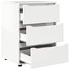 vidaXL Storage Cabinet High Gloss White 60 x 48 x 81 cm
