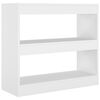 vidaXL Book Cabinet | White | Engineered wood | Medium | Book Cabinet