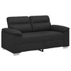 vidaXL 2-Seater Sofa&nbsp;Black 120 cm Faux Leather