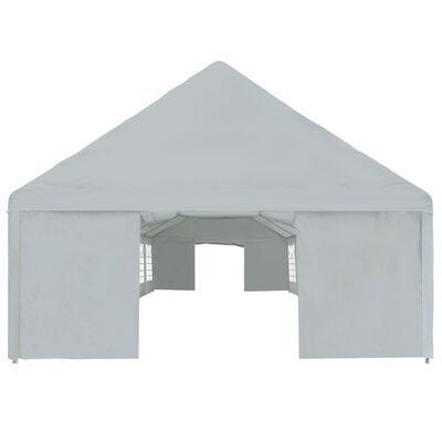 vidaXL Party Tent PE 5x10 m Grey