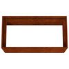 vidaXL Planter 80x40x40 cm Corten Steel