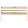 vidaXL Headboard with Shelves 160 cm Solid Wood Pine