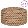 vidaXL Jute Rope 25 m Long 30 mm Thick