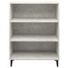 vidaXL Sideboard Concrete Grey 69.5x32.5x90 cm Engineered Wood