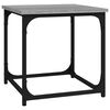 vidaXL Side Table Grey Sonoma 40x40x40 cm Engineered Wood