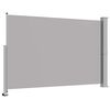 vidaXL Patio Retractable Side Awning 160 x 300 cm Grey