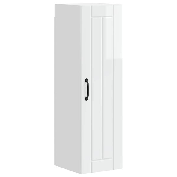 vidaXL Kitchen Cabinet High Gloss White 30 x 31 x 100 cm