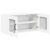 vidaXL Kitchen Cabinet High Gloss White 80 x 31 x 40 cm