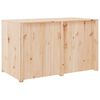 vidaXL Outdoor Kitchen Cabinet 106x55x64 cm Solid Wood Pine