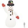 vidaXL Christmas Inflatable Snowman with LEDs 1000 cm