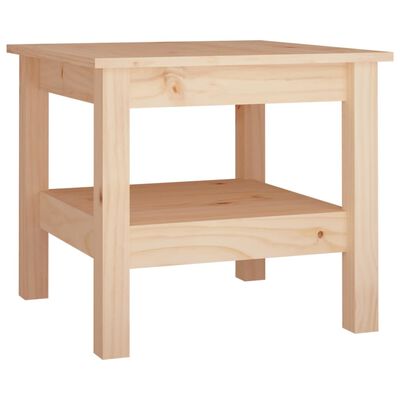 vidaXL Coffee Table 45x45x40 cm Solid Wood Pine