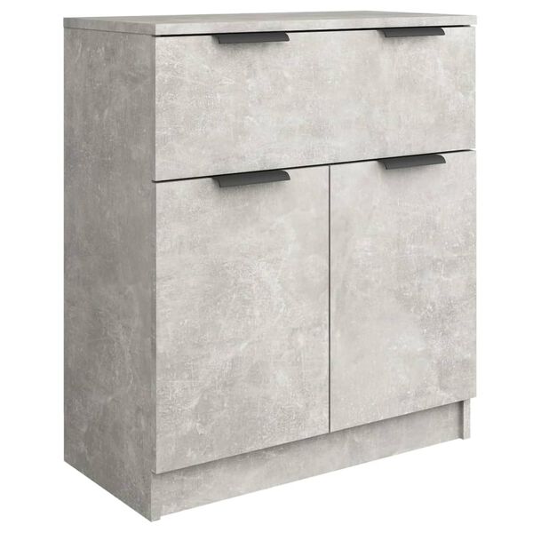 vidaXL Sideboard Concrete Grey 60x30x70 cm Engineered Wood
