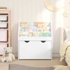 vidaXL Kids Bookshelf White 60 x 29.5 x 69 cm Engineered Wood