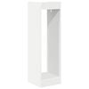 vidaXL Plant Stand 2 pcs White 30 x 30 x 100 cm Engineered Wood